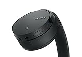 Sony MDR-XB950N1 kabelloser Kopfhörer mit Geräuschminimierung (Noise Cancelling, Extrabass, NFC, Bluetooth, faltbar), schwarz - 10